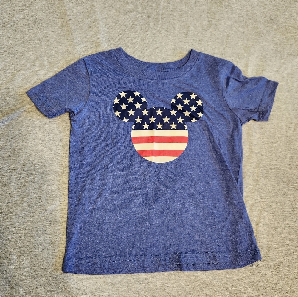 Disney 4T Boys mickey mouse star shirt